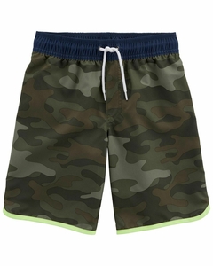 MALLA SHORT DE BAÑO CARTERS 8 - 10 - 12 CAMUFLADO