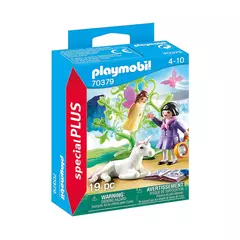 Playmobil 70379 - Special Plus Investigadora de Hadas con unicornio bebé