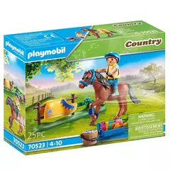 PLAYMOBIL COUNTRY 70523 - Linea Ponis coleccionables - Poni galés con figura de niño