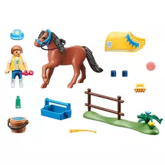 PLAYMOBIL COUNTRY 70523 - Linea Ponis coleccionables - Poni galés con figura de niño - comprar online