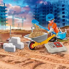 Playmobil CITY ACTION 70528 - Maletín Construcción - Pichoncitos