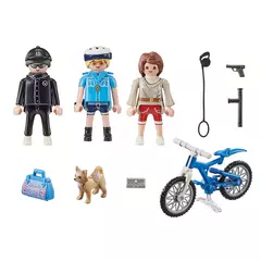 Playmobil CITY ACTION 70573 Bici Policial: persecución del carterista - comprar online