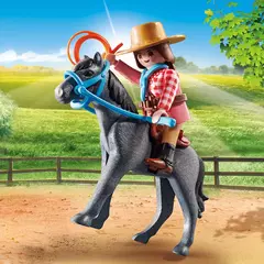 PLAYMOBIL Special Plus 70602 - Jinete del Oeste con caballo - comprar online