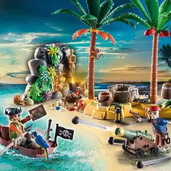 PLAYMOBIL PIRATES 70962 Isla del Tesoro Pirata con esqueleto en internet