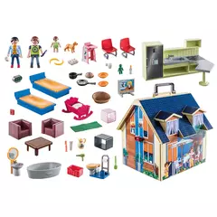 PLAYMOBIL DOLLHOUSE 70985 Casa de Muñecas Maletin - comprar online