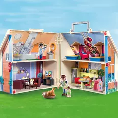 PLAYMOBIL DOLLHOUSE 70985 Casa de Muñecas Maletin en internet