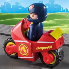 Playmobil LINEA 1.2.3 71156 Heroes del día a dia - Policías, Bomberos y Médicos - tienda online