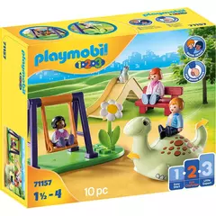 Playmobil LINEA 1.2.3 71157 Parque Infantil