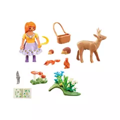 Playmobil Family Fun 71188 Set de Regalo - Científica Botánica con animales - comprar online