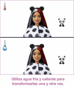 MUÑECA BARBIE CUTIE REVEAL OSO PANDA - Pichoncitos