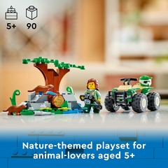 Lego® City - Quad Y Hábitat De La Nutria (60394) Cantidad De Piezas 90 - comprar online