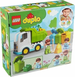 Lego Duplo 10945 - Camión de residuos y reciclaje - 19 piezas