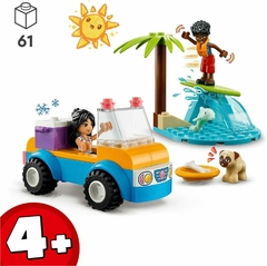 Lego Friends Buggy De Playa Divertido 41725 Zac Liann Cantidad De Piezas 61 - comprar online