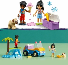 Lego Friends Buggy De Playa Divertido 41725 Zac Liann Cantidad De Piezas 61 en internet