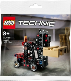 Lego Technic 30655 - Montacargas Carretilla Elevadora + Pallet Cantidad De Piezas 78