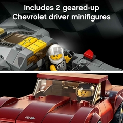 Imagen de Lego Speed 76903 Champions- Chevrolet Corvette C8 R Y 1969 Chevrolet Corvette - Cantidad de piezas 512