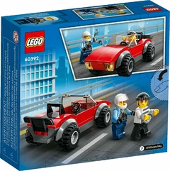 Lego 60392 Moto De Policia Y Coche A La Fuga - 59 piezas - Pichoncitos