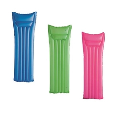 COLCHONETA INFLABLE BESTWAY LISA CLASICA 183 X 69 CM. QUEDA ROSA Y VERDE