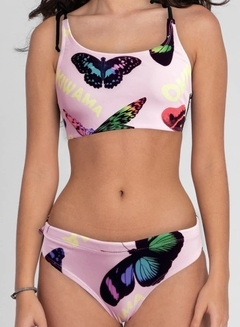 MALLA TRAJE DE BAÑO BIKINI GALA BUTTERFLY OKIWAMA TALLE 6 Y 10