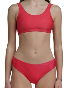 MALLA TRAJE DE BAÑO BIKINI TINI ROJA OKIWAMA TALLE 10 - 12 - 14 - 16