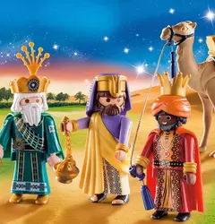 Playmobil 9497 Navidad Reyes Magos Y Camello en internet