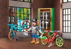 Playmobil Taller De Reparacion Bicicletas Set Regalo 70674 - Pichoncitos