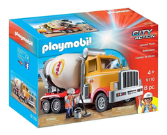 PLAYMOBIL 9116 CAMION CEMENTERO DE OBRA