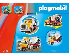 PLAYMOBIL 9116 CAMION CEMENTERO DE OBRA - tienda online