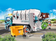 Playmobil City Life Camion Recolector 70885 Camion reciclaje luces y sonido - comprar online