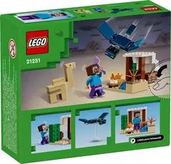 Lego Minecraft - La Expedición De Steve Al Desierto (21251) Cantidad de piezas 75 - comprar online