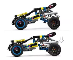 Lego Technic 42164 Buggy De Carreras Todoterreno - 219 PIEZAS - Pichoncitos