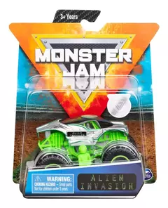 Monster Jam Alien Invasion Escala 1:64 Metal