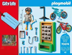 Playmobil Taller De Reparacion Bicicletas Set Regalo 70674 - comprar online