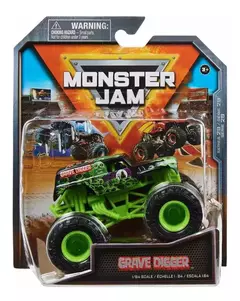 Monster Jam Grave Digger Escala 1:64 Metal