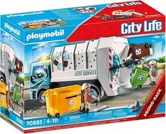 Playmobil City Life Camion Recolector 70885 Camion reciclaje luces y sonido