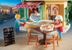 Playmobil 70336 City Life La Pizzeria Original con terraza con luces - tienda online