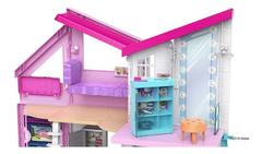 Barbie - Casa Malibu - Amueblada Y Accesorios - Mattel - Color Rosa en internet