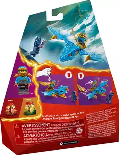 Lego Ninjago 71802 Ataque Rising Dragon De Nya - 26 PIEZAS en internet