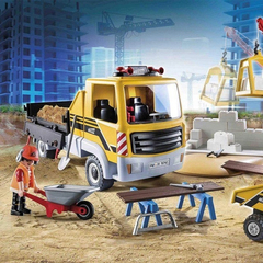 Playmobil City Action 70742 Construcción Con Camión Volquete - comprar online