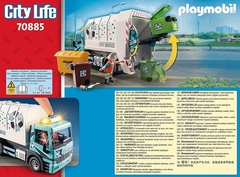 Playmobil City Life Camion Recolector 70885 Camion reciclaje luces y sonido en internet