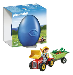 PLAYMOBIL COUNTRY Playmobil Huevos Sorpresa Niño En Tractor 4943 - comprar online