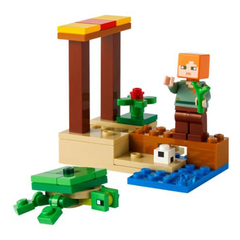 Lego Minecraft La Playa De Las Tortugas 30432 Pz 46 - comprar online