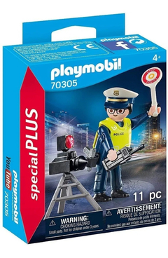 Playmobil Special Plus 70305 Policia Con Radar