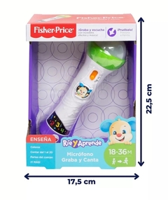 Microfono Fisher Price Canta y Graba - comprar online