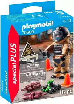 Playmobil Special Plus 70600 Muñeco Figura Policia Operaciones Especiales