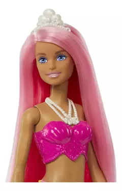 Muñeca Articulada Barbie Sirena Dreamtopia rosa - comprar online