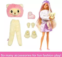 MUÑECA BARBIE CUTIE REVEAL LEON - comprar online