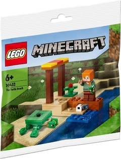 Lego Minecraft La Playa De Las Tortugas 30432 Pz 46