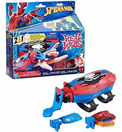 Lanzador Spiderman Real Webs Arácnido Supremo Hasbro Araña Lanza Tela araña