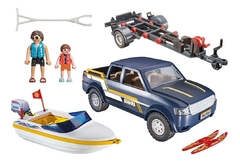 PLAYMOBIL FAMILY FUN 70534 Family Fun Camioneta Pick-up Con Lancha en internet